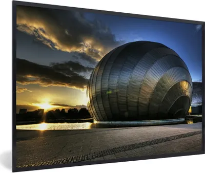 Produktbild von MuchoWow® MuchoWow® Gerahmtes Poster Theater - Glasgow - Schottland 60x40 cm - Poster mit zchwarzem Bilderrahmen - Printing - Wanddeko Schlafzimmer