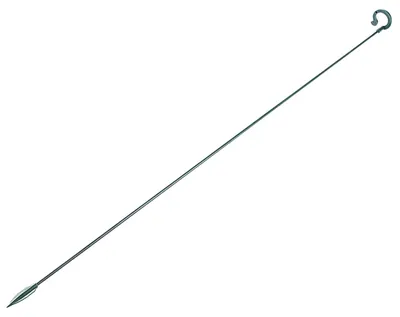Obrázok produktu pre Opora pre rastliny – kruhová tyč pre kvety a sadenice – sklolaminát 58 cm – do záhrady – sada 20 ks – svetlozelená