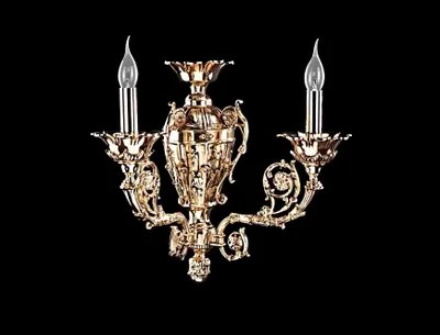 Image de Applique classique Lampe Lustre Applique murale Cristal