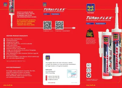 Produktbild von Reiß Kraft Turboflex Transparent 290 ml