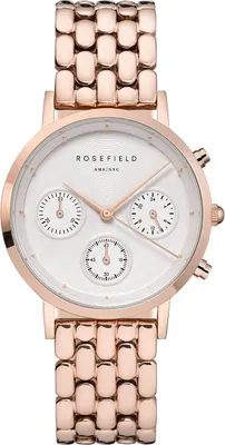 Produktbild von Rosefield Damen Uhr NWG-N91 The Gabby Weiß Roségold