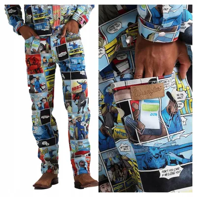 Obrázok produktu pre Wrangler | Pánske džínsy Slim Fit, model 11MWZ, veľkosť W30 L30