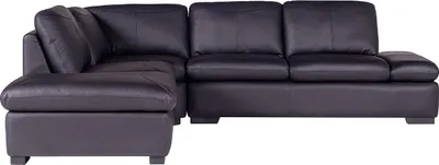 Produktbild von Vente-unique ONYX, Ecksofa, Wohnzimmer, Schwarz, 5 Sitz(e), Schwarz, 600 kg
