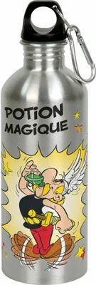 Produktbild von Könitz Flasche Cool Bottle - Potion Magique, Thermoflasche, Outdoorflasche, Doppelwandig mit Verschluss, Edelstahl, Silbern, 600 ml, 11 9 244 2385