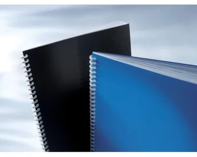 Produktbild von GBC Opaque Umschlagmaterial A4, 180 mic glänzend rot (100), Schwarz, Glänzend, 211 mm, 298 mm, 16 mm, 100 Stück(e)