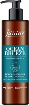 Immagine prodotto di OCEAN BREZEE Olio rivitalizzante per doccia e bagno con essenza d'ambra e minerali