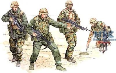 Produktbild von DRAGON 3015 U.S. Infantry Big Red One