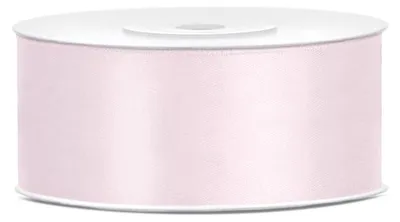 Immagine prodotto di Nastro di raso rosa chiaro 25m 25cm di larghezza