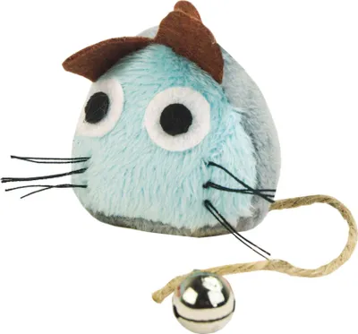 Obrázok produktu pre CRAZY CAT Funny Mouse Modrá so 100% mačacím šnupcom