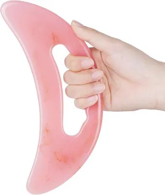 Produktbild von Große Gua Sha Massage für Körpermassage und Lymphdrainage