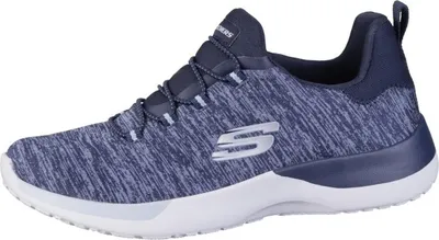 Produktbild von Skechers Dynamight, Damen Mesh Sneakers, Sportschuhe in navy, Skechers Memory Foam Fußbett, in der Maschine waschbar