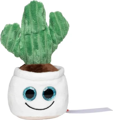 Produktbild von Schmoozies® Evergreenies® Kaktus Pflanze Tabletreiniger Displayreiniger Unterseite aus Mikrofaser