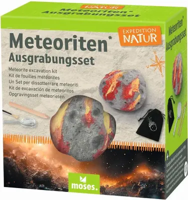 Produktbild von moses Expedition Natur Meteoriten Ausgrabungsset