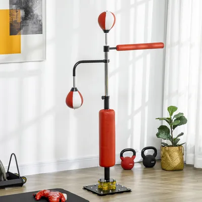 Produktbild von Bokssackständer - Bokssackhalterung - Kickboxsack - Speedball-Trainer - Reaktionstrainer