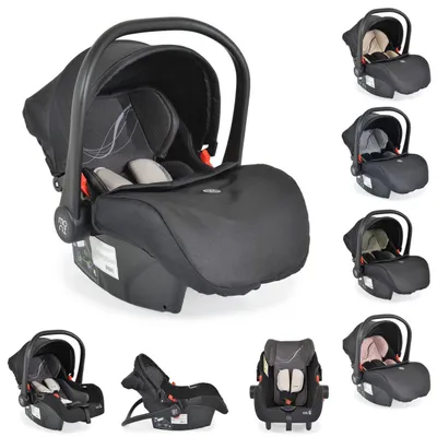 Obrázok produktu pre Detská autosedačka Moni i-Size Multi (40 - 87 cm) skupina 0+ poťah na nohy opierka hlavy čierna