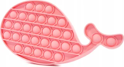 Produktbild von Push Pop Bubble Fidget Toy Groß Antistress Spielzeug Sensorisch Stressabbau Blau oder Rosa