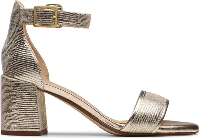 Image de Clarks Ezoria Mae 26181296 4, sandales or pour femme, taille 37
