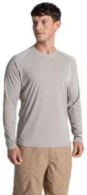 Immagine prodotto di NosiLife SolarShield+ Maniche lunghe Uomo M grigio - pergamena