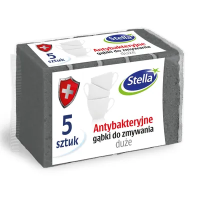 Produktbild von 5x Spülschwamm SCHWAMM Geschirrschwamm Putzlappen Putzschwamm antibakteriell