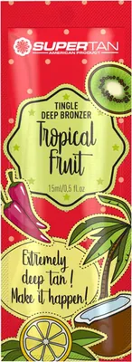 Image de Supertan Fruits Tropicaux Tingle Bronze pour le bain de soleil