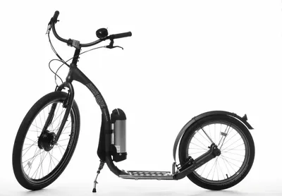Produktbild von Kickbike e-Cruise max E-Tretroller 250W Motor 36V 14Ah Akku 25-40km Reichweite schwarz