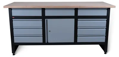 Produktbild von STIER Werkbank Basic, mit 9 Schubladen