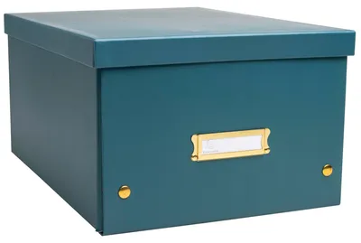 Imagen del producto de EXACOMPTA 62353E, Archivador Neo Deco, formato DIN A4+, color azul verdoso