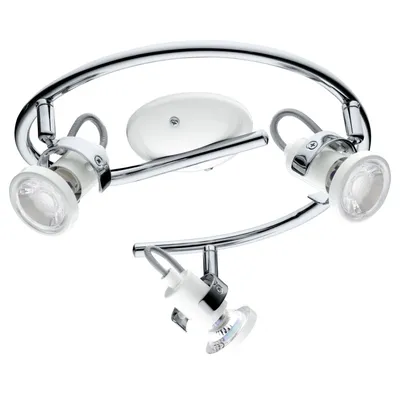 Zdjęcie produktu dla G-FORM 3-flame WHITE/CHROME TUKON 3