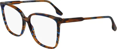 Produktbild von Victoria Beckham VB2603 Striped blue havana 57/14/140 Damen Brillen