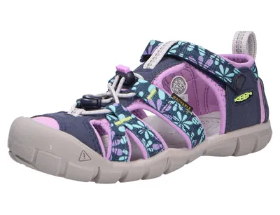 Produktbild von Keen Europe Seacamp, Kinder Outdoorschuh, schwarz(blackirisviolet), Gr. 31