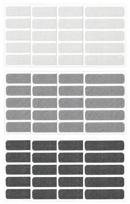 Produktbild von Set mit 60 Reparaturflicken für Fenster- und Türgitter