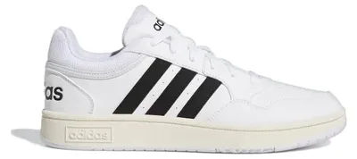 Produktbild von adidas Hoops 3.0 White Black - EU 39 1/3
