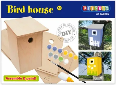 Immagine prodotto di Casetta per uccelli PLAYBOX (con colori)
