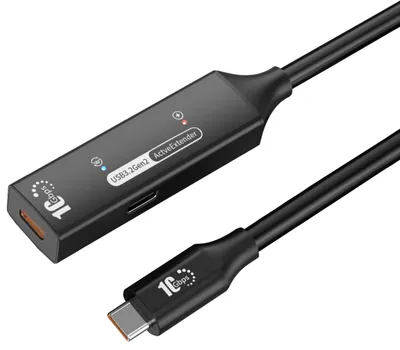 Immagine prodotto di Cavo di prolunga USB-C attivo PREMIUMCORD con ripetitore, 10 metri, connettore USB-C a