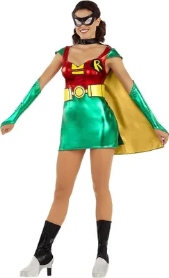 Produktbild von Teen Titans – Robin Kostüm für Frauen Größe: XS