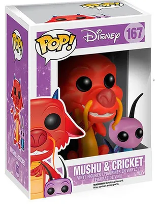 Produktbild von Disney Mulan - Mushu & Cricket 167 - Funko Pop! - Vinyl Figur