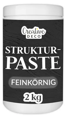 Productafbeelding van Creative Deco Structuurpasta Fijnkorrelig 2 kg, Zwart