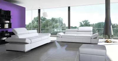 Produktbild von Sofa 2 Sitzer Couch Design Polster Modern Textil Stoff Bettfunktion Zweisitzer