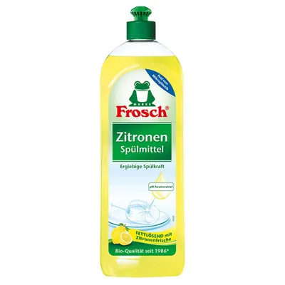 Produktbild von Frosch Zitronen Spülmittel 750ml - Frei von Mikroplastik (1er Pack)