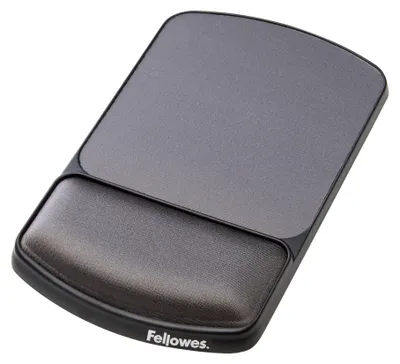 Zdjęcie produktu dla Fellowes 9374001, Grafitowy, Monochromatyczny, Poliester, Podstawka na nadgarstek