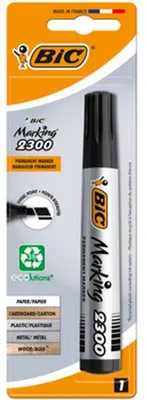 Image de Marqueur 2300 Ecolutions tronqué noir BIC