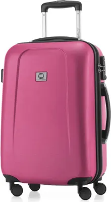 Produktbild von HAUPTSTADTKOFFER - Wedding - Handgepäck Hartschalen-Koffer Trolley Rollkoffer Reisekoffer 4 Doppelrollen, Kabinenkoffer TSA, 55cm, 42 Liter,Pink