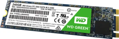 Immagine prodotto di Western Digital WDS240G1G0B SSD 240GB WD Green M.2 (2280) SATAIII interno in blocco