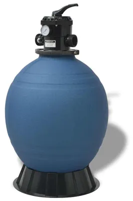 Produktbild von vidaXL Pool Sandfilter Blau Ø 55,9 x 96,5 cm PE