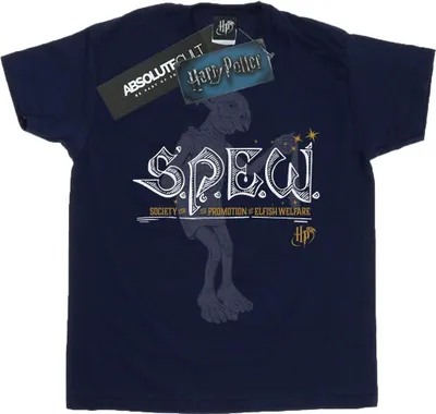 Produktbild von Harry Potter - "Elfish Welfare" T-Shirt für Herren BI29181 (XL) (Marineblau)