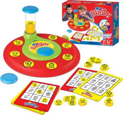 Produktbild von Woopie - Familienbrettspiel WOOPIE Bingo mit passenden Chips