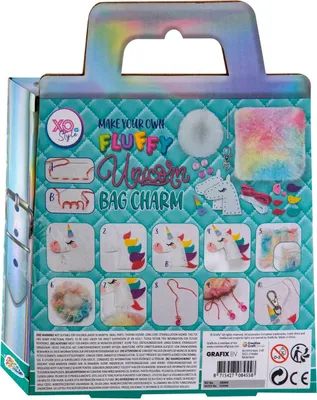 Produktbild von Grafix macht Ihren eigenen flauschigen Anhänger - Eenhoorn