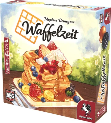 Productafbeelding van Pegasus Waffelzeit, Bordspel, Koken, Vanaf 8 jaar, 20 minuten, 40 minuten, Familie spel