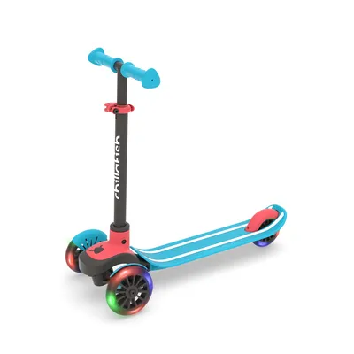Produktbild von Chillafish Scotti Glow 3-Rad Scooter – Roller mit Fußbremse CPSC02FLA