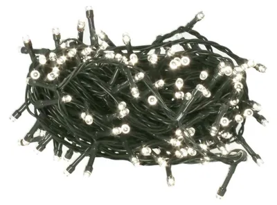 LED-Lichterkette 50 Lampen 4,5 m IP44 für Innen & Außen